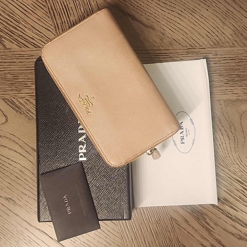 Prada Zippy Long Wallet